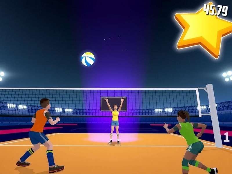 Compete with Friends Across India Volley Star Multiplayer Gameplay
